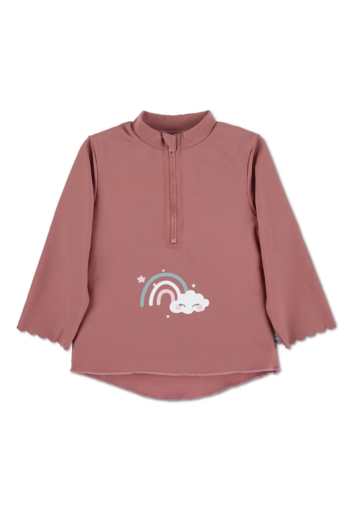 Langärmliges UV-Badeshirt von Sterntaler mit Regenbogenmotiv